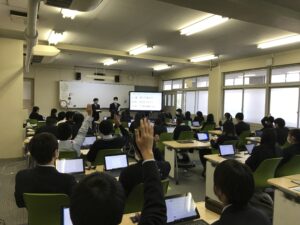 奈良県立香芝高校にて 「奈良SDGs学び旅」の体験学習発表会が行われました