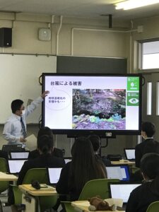 奈良県立香芝高校にて 「奈良SDGs学び旅」の体験学習発表会が行われました