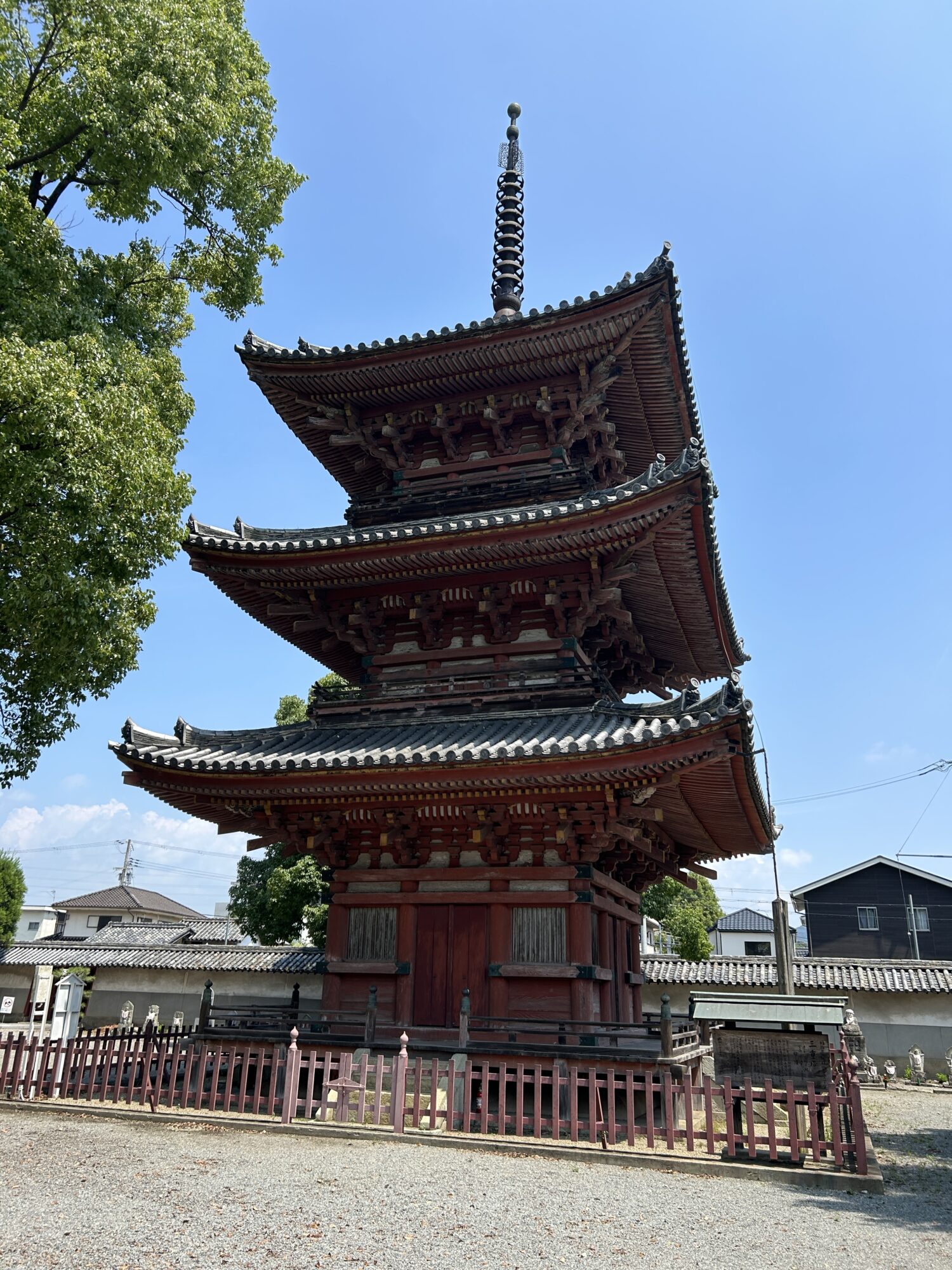 斑鳩寺三重塔
